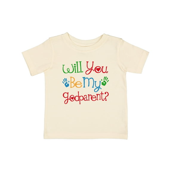 Inktastic Godparent Proposal Godchild Boys or Girls Baby T-Shirt