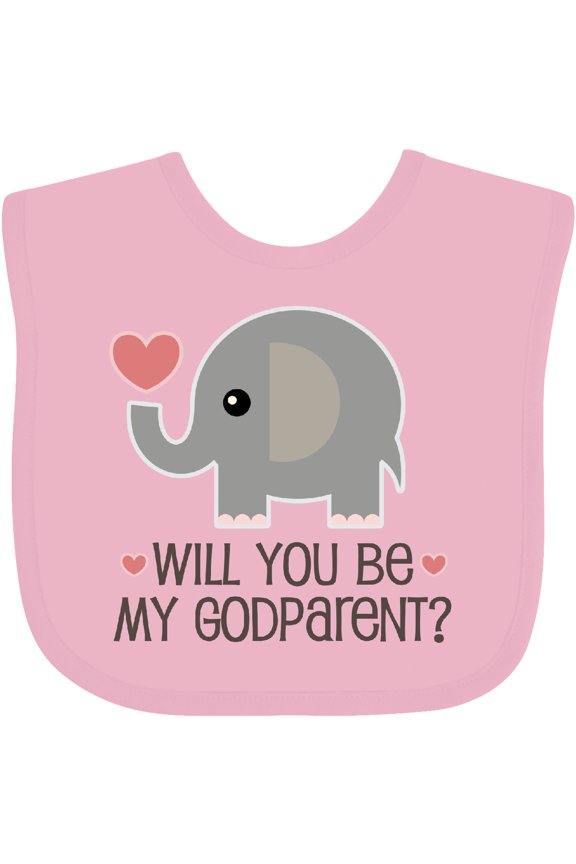 Godparent Proposal Godmother Boys or Girls Baby Bib