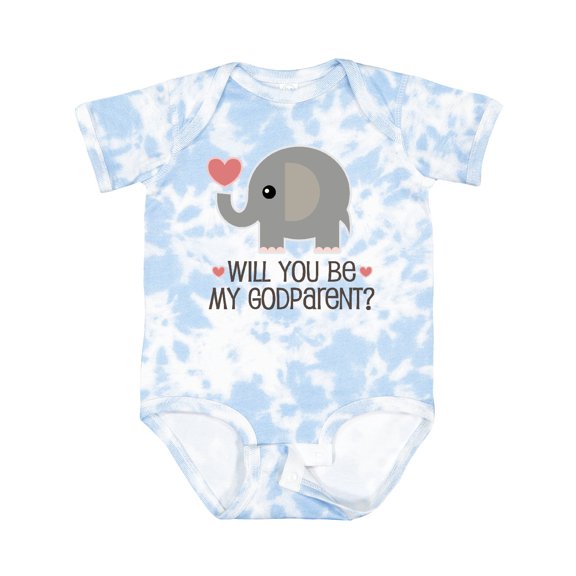 Inktastic Godparent Proposal Godmother Boys or Girls Baby Bodysuit