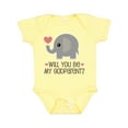 thumbnail image 1 of Inktastic Godparent Proposal Godmother Boys or Girls Baby Bodysuit, 1 of 5