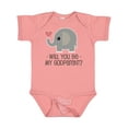thumbnail image 1 of Inktastic Godparent Proposal Godmother Boys or Girls Baby Bodysuit, 1 of 5