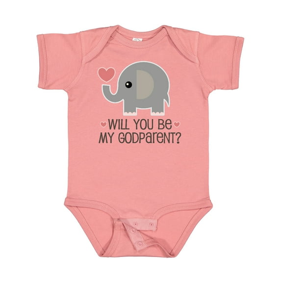 Inktastic Godparent Proposal Godmother Boys or Girls Baby Bodysuit