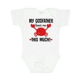 thumbnail image 1 of Inktastic Godson My Godfather Loves Me Boys or Girls Baby Bodysuit, 1 of 5