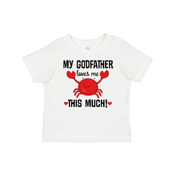 Inktastic Godson My Godfather Loves Me Boys or Girls Baby T-Shirt