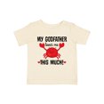 thumbnail image 1 of Inktastic Godson My Godfather Loves Me Boys or Girls Baby T-Shirt, 1 of 5