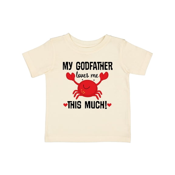 Inktastic Godson My Godfather Loves Me Boys or Girls Baby T-Shirt
