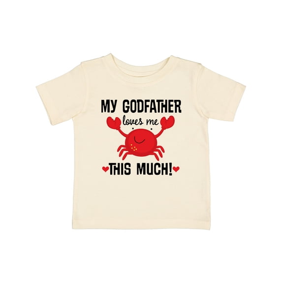 Inktastic Godson My Godfather Loves Me Boys or Girls Baby T-Shirt