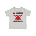 thumbnail image 1 of Inktastic Godson My Godfather Loves Me Boys or Girls Baby T-Shirt, 1 of 5