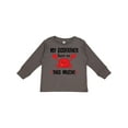 thumbnail image 1 of Inktastic Godson My Godfather Loves Me Boys or Girls Long Sleeve Toddler T-Shirt, 1 of 5