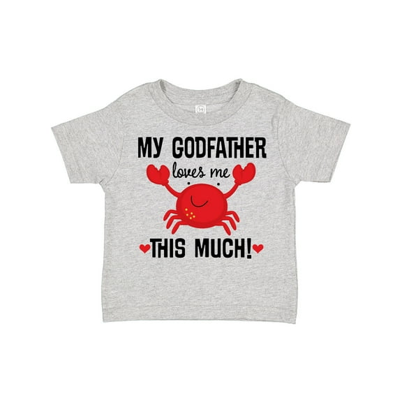 Inktastic Godson My Godfather Loves Me Boys or Girls Toddler T-Shirt