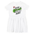 thumbnail image 1 of Inktastic Going Golfing with My Aunt Kids Golf Girls Toddler Dress, 1 of 5