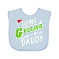 thumbnail image 1 of Inktastic Going Golfing with My Daddy- Kids Golf Boys or Girls Baby Bib, 1 of 4