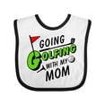 thumbnail image 1 of Inktastic Going Golfing with My Mom- Kids Golf Boys or Girls Baby Bib, 1 of 4