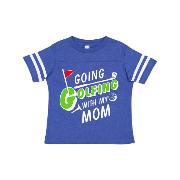 Inktastic Going Golfing with My Mom- Kids Golf Boys or Girls Toddler T-Shirt