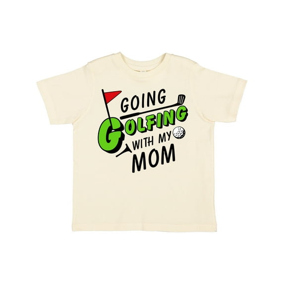 Inktastic Going Golfing with My Mom- Kids Golf Boys or Girls Toddler T-Shirt
