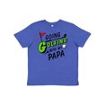 thumbnail image 1 of Inktastic Going Golfing with My Papa Kids Golf Youth T-Shirt, 1 of 5