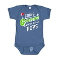 thumbnail image 1 of Inktastic Going Golfing with My Pops Kids Golf Boys or Girls Baby Bodysuit, 1 of 5