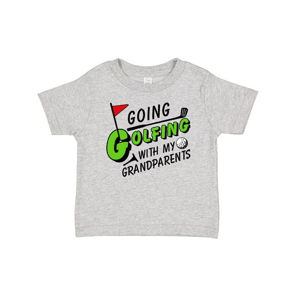 Inktastic Going Golfing with my Grandparents- kids golf Boys or Girls Baby T-Shirt