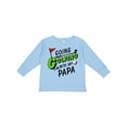 thumbnail image 1 of Inktastic Going Golfing with my Papa- kids golf Boys or Girls Long Sleeve Toddler T-Shirt, 1 of 5