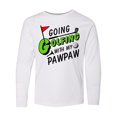 thumbnail image 1 of Inktastic Going Golfing with my Pawpaw- kids golf Long Sleeve Youth T-Shirt, 1 of 5