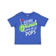 thumbnail image 1 of Inktastic Going Golfing with My Pops Kids Golf Boys or Girls Toddler T-Shirt, 1 of 5