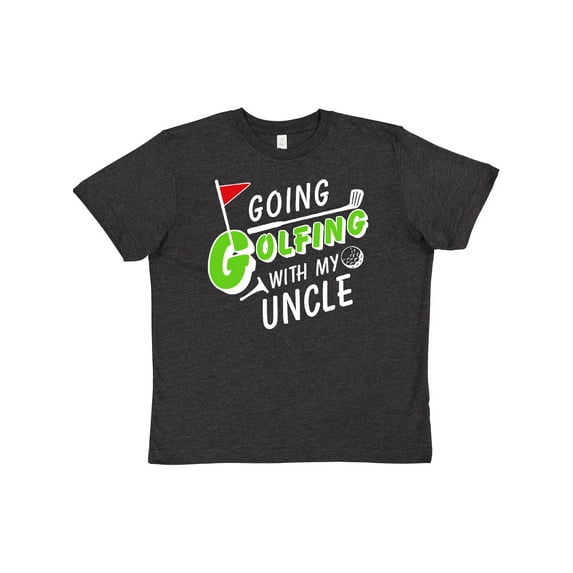 Inktastic Going Golfing with my Uncle- kids golf Youth T-Shirt