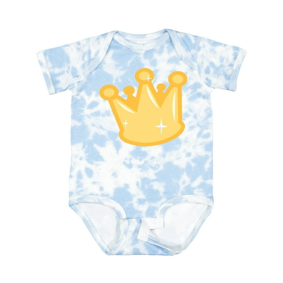 Inktastic Gold Crown Boys or Girls Baby Bodysuit