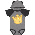 thumbnail image 1 of Inktastic Gold Crown Boys or Girls Baby Bodysuit, 1 of 5