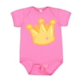 thumbnail image 1 of Inktastic Gold Crown Boys or Girls Baby Bodysuit, 1 of 5