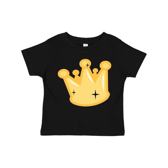 Inktastic Gold Crown Boys or Girls Toddler T-Shirt