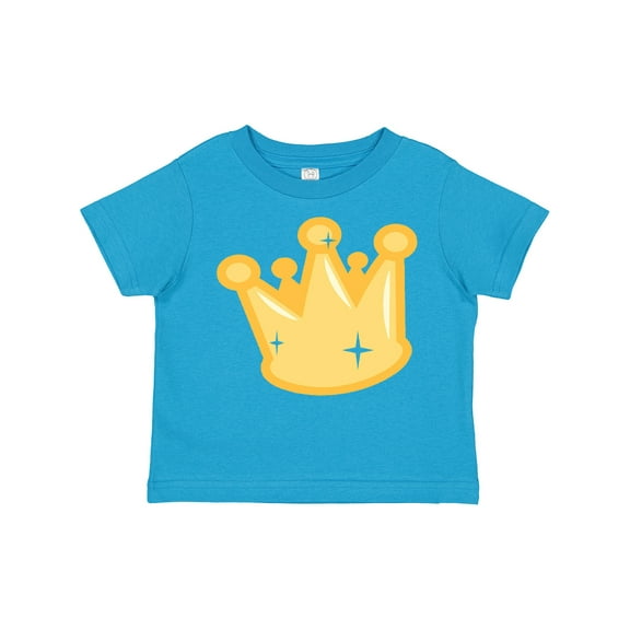 Inktastic Gold Crown Boys or Girls Toddler T-Shirt