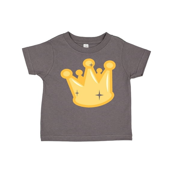 Inktastic Gold Crown Boys or Girls Toddler T-Shirt