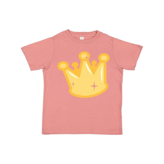 Inktastic Gold Crown Boys or Girls Toddler T-Shirt
