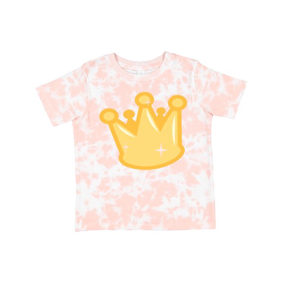 Inktastic Gold Crown Boys or Girls Toddler T-Shirt