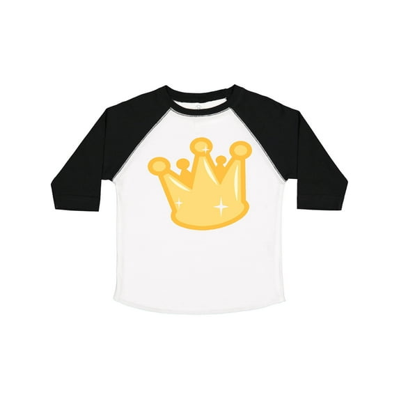 Inktastic Gold Crown Boys or Girls Toddler T-Shirt