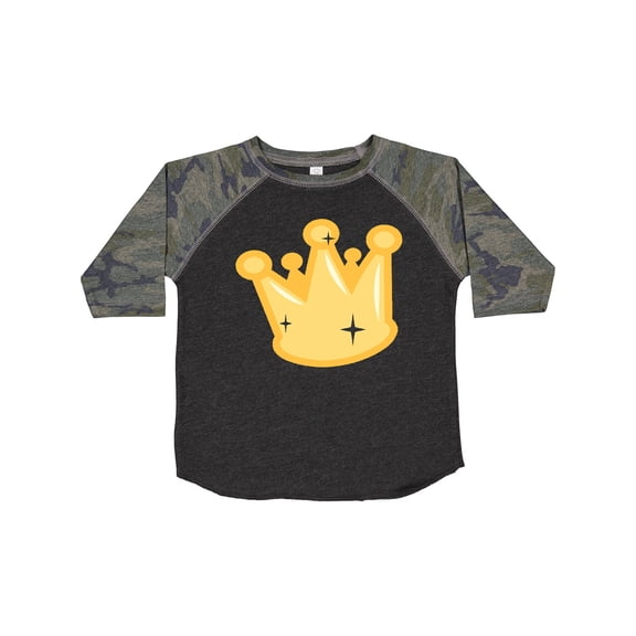 Inktastic Gold Crown Boys or Girls Toddler T-Shirt