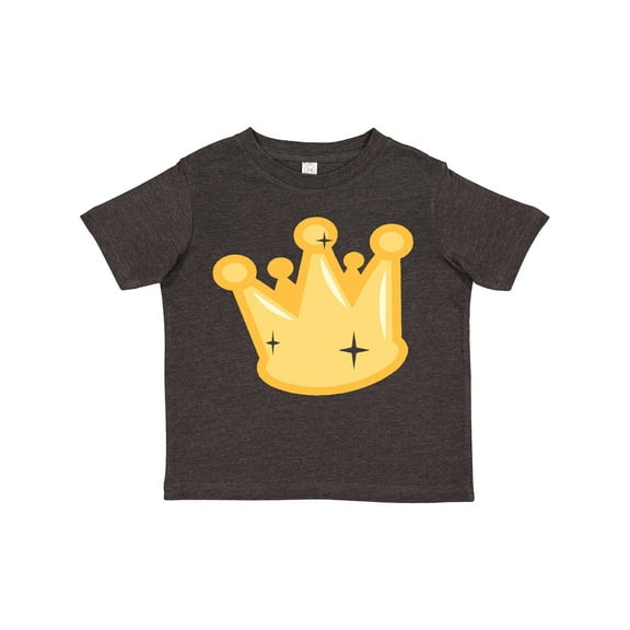 Inktastic Gold Crown Boys or Girls Toddler T-Shirt