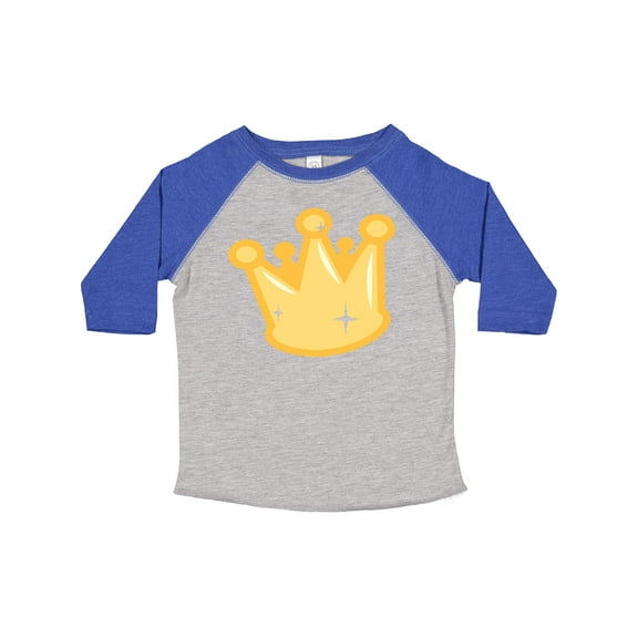 Inktastic Gold Crown Boys or Girls Toddler T-Shirt