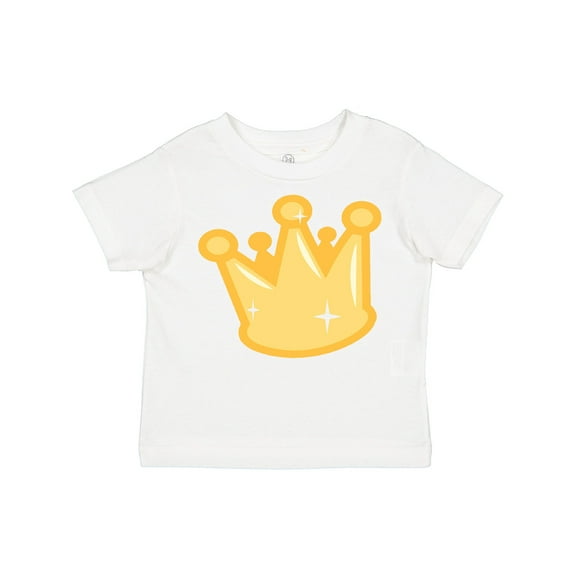 Inktastic Gold Crown Boys or Girls Toddler T-Shirt