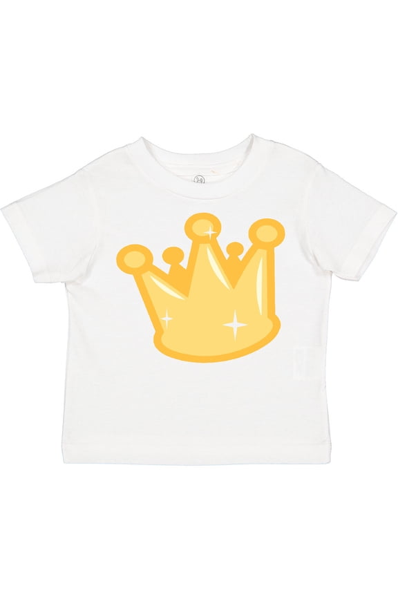 Gold Crown Boys or Girls Toddler T-Shirt