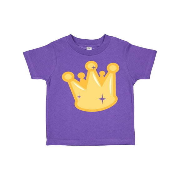 Inktastic Gold Crown Boys or Girls Toddler T-Shirt