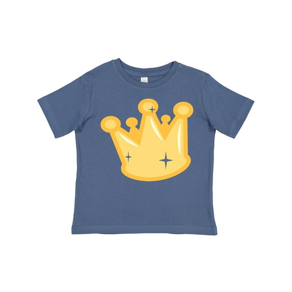 Inktastic Gold Crown Boys or Girls Toddler T-Shirt