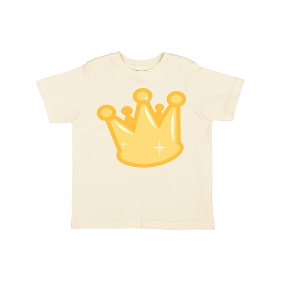 Inktastic Gold Crown Boys or Girls Toddler T-Shirt