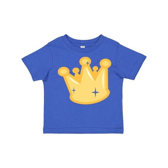 Inktastic Gold Crown Boys or Girls Toddler T-Shirt