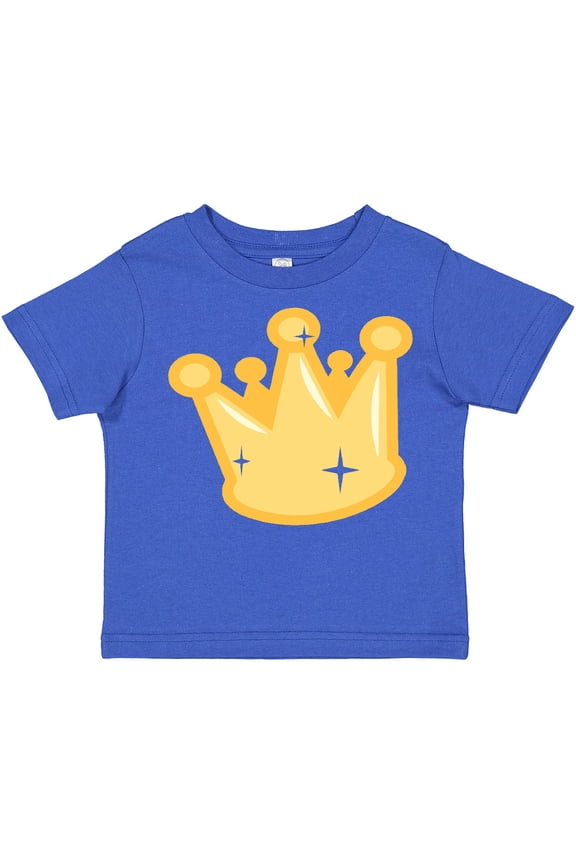 Gold Crown Boys or Girls Toddler T-Shirt