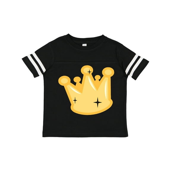 Inktastic Gold Crown Boys or Girls Toddler T-Shirt