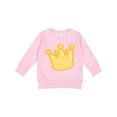 thumbnail image 1 of Inktastic Gold Crown Toddler Sweatshirt, 1 of 4