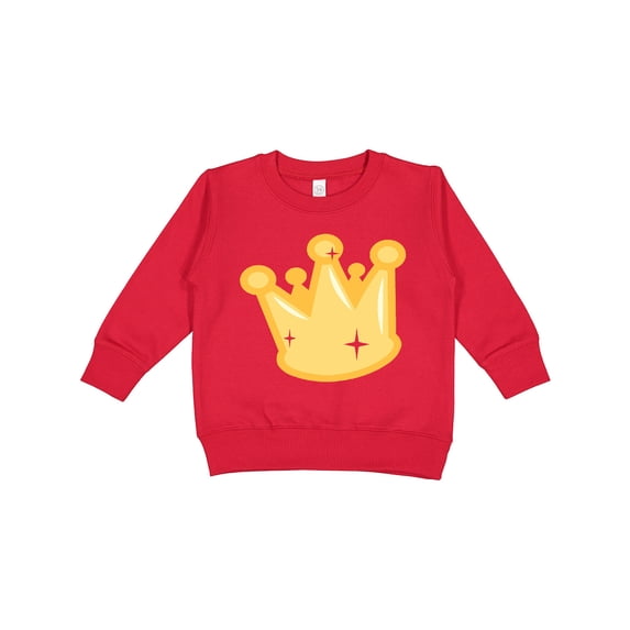 Inktastic Gold Crown Toddler Sweatshirt