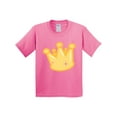 thumbnail image 1 of Inktastic Gold Crown Youth T-Shirt, 1 of 5