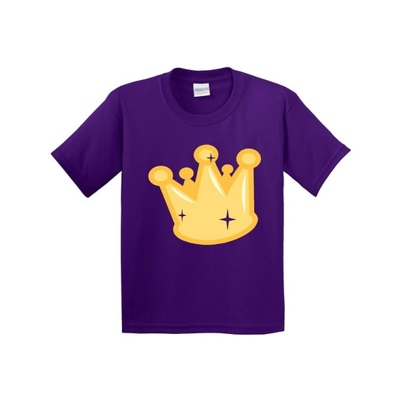 Inktastic Gold Crown Youth T-Shirt
